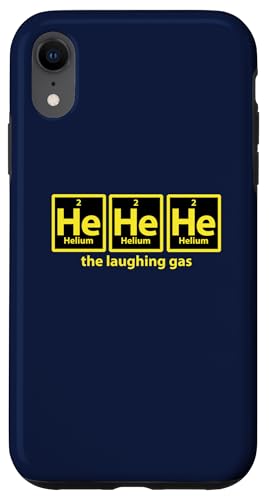 He He He Helium Hülle für iPhone XR von Miftees Chemistry Tees
