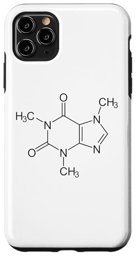 Koffeinmolekül lustige Kaffee Chemische Formel Hülle für iPhone 11 Pro Max Koffeinmolekül lustige Kaffee Chemische Formel Hülle für iPhone 11 Pro Max von Miftees Chemistry Tees