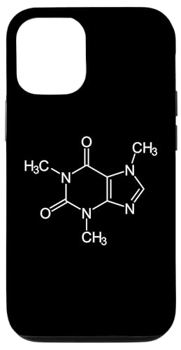 Koffeinmolekül lustige Kaffee Chemische Formel Hülle für iPhone 12/12 Pro Koffeinmolekül lustige Kaffee Chemische Formel Hülle für iPhone 12/12 Pro von Miftees Chemistry Tees