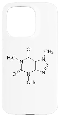 Koffeinmolekül lustige Kaffee Chemische Formel Hülle für iPhone 15 Pro Koffeinmolekül lustige Kaffee Chemische Formel Hülle für iPhone 15 Pro von Miftees Chemistry Tees