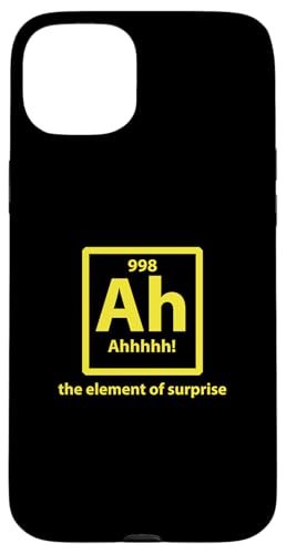 Periodensystem Ah Das Element der Überraschung Hülle für iPhone 15 Plus Periodensystem Ah Das Element der Überraschung Hülle für iPhone 15 Plus von Miftees Chemistry Tees