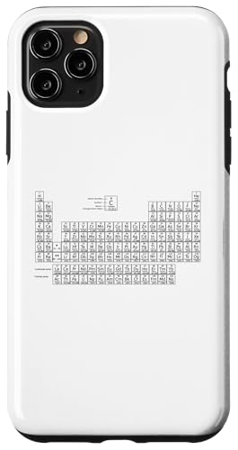 Periodensystem der Elemente Hülle für iPhone 11 Pro Max Periodensystem der Elemente Hülle für iPhone 11 Pro Max von Miftees Chemistry Tees