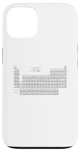 Periodensystem der Elemente Hülle für iPhone 13 Periodensystem der Elemente Hülle für iPhone 13 von Miftees Chemistry Tees