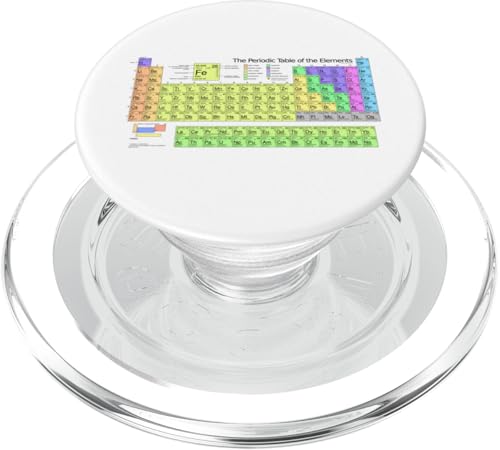 Periodensystem der Elemente PopSockets PopGrip für MagSafe Periodensystem der Elemente PopSockets PopGrip für MagSafe von Miftees Chemistry Tees