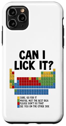 Periodensystem kann ich es lecken Hülle für iPhone 11 Pro Max Periodensystem kann ich es lecken Hülle für iPhone 11 Pro Max von Miftees Chemistry Tees