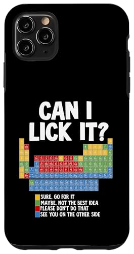 Periodensystem kann ich es lecken Hülle für iPhone 11 Pro Max Periodensystem kann ich es lecken Hülle für iPhone 11 Pro Max von Miftees Chemistry Tees
