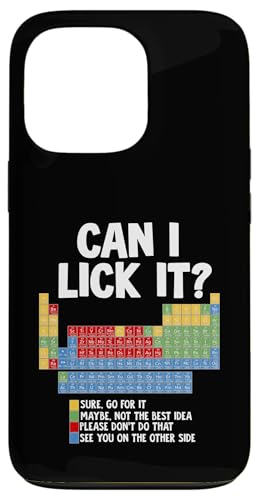 Periodensystem kann ich es lecken Hülle für iPhone 13 Pro Periodensystem kann ich es lecken Hülle für iPhone 13 Pro von Miftees Chemistry Tees