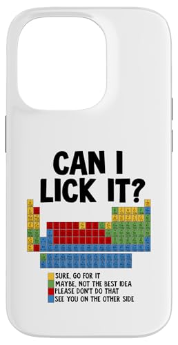 Periodensystem kann ich es lecken Hülle für iPhone 14 Pro Periodensystem kann ich es lecken Hülle für iPhone 14 Pro von Miftees Chemistry Tees