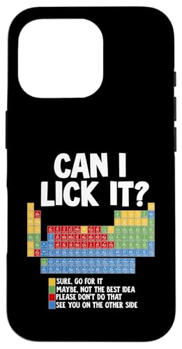 Periodensystem kann ich es lecken Hülle für iPhone 16 Pro Periodensystem kann ich es lecken Hülle für iPhone 16 Pro von Miftees Chemistry Tees