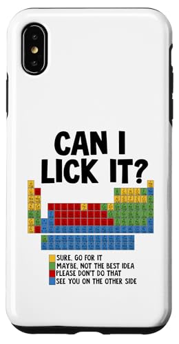 Periodensystem kann ich es lecken Hülle für iPhone XS Max von Miftees Chemistry Tees