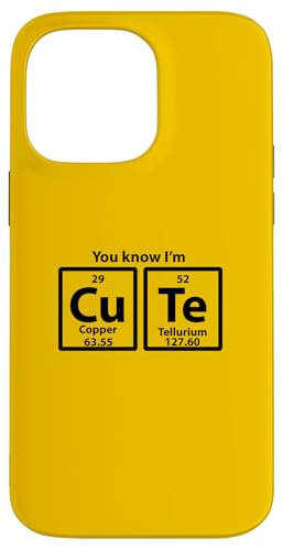 Periodic CuTe Hülle für iPhone 14 Pro Max Periodic CuTe Hülle für iPhone 14 Pro Max von Miftees Chemistry Tees