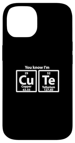 Periodic CuTe Hülle für iPhone 14 Periodic CuTe Hülle für iPhone 14 von Miftees Chemistry Tees