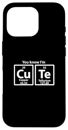 Periodic CuTe Hülle für iPhone 16 Pro Periodic CuTe Hülle für iPhone 16 Pro von Miftees Chemistry Tees
