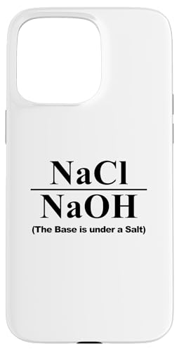 The Base is Under A Salt Funny Chemistry Pun Hülle für iPhone 15 Pro Max The Base is Under A Salt Funny Chemistry Pun Hülle für iPhone 15 Pro Max von Miftees Chemistry Tees