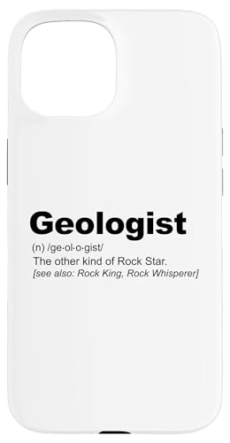 Geologist Definition Hülle für iPhone 15 von Miftees Geology Tees