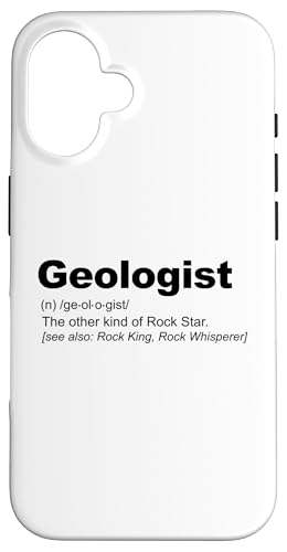 Geologist Definition Hülle für iPhone 16 von Miftees Geology Tees