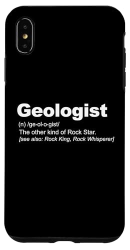 Geologist Definition Hülle für iPhone XS Max von Miftees Geology Tees