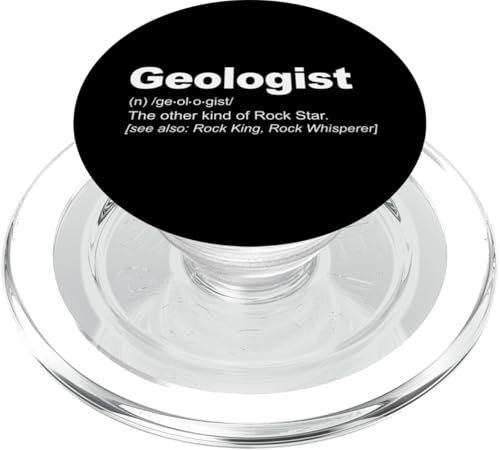 Geologist Definition PopSockets PopGrip für MagSafe Geologist Definition PopSockets PopGrip für MagSafe von Miftees Geology Tees