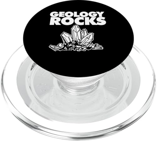 Geology Rocks funny Geology pun Geology Rocks PopSockets PopGrip für MagSafe von Miftees Geology Tees
