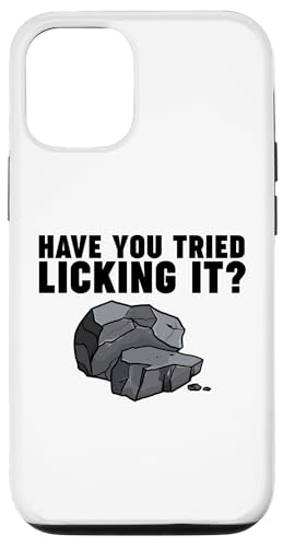 Haben Sie versucht, es zu lecken Hülle für iPhone 12/12 Pro von Miftees Geology Tees