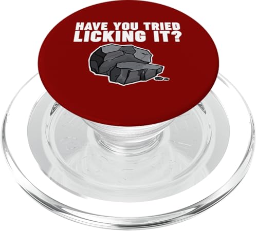 Have you tried licking it PopSockets PopGrip für MagSafe Have you tried licking it PopSockets PopGrip für MagSafe von Miftees Geology Tees