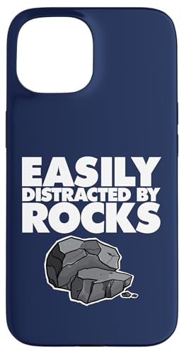 Leicht von Felsen abgelenkt Hülle für iPhone 15 von Miftees Geology Tees