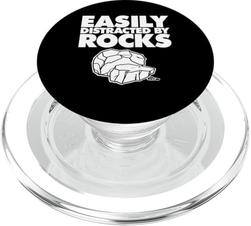 Leicht von Felsen abgelenkt PopSockets PopGrip für MagSafe Leicht von Felsen abgelenkt PopSockets PopGrip für MagSafe von Miftees Geology Tees