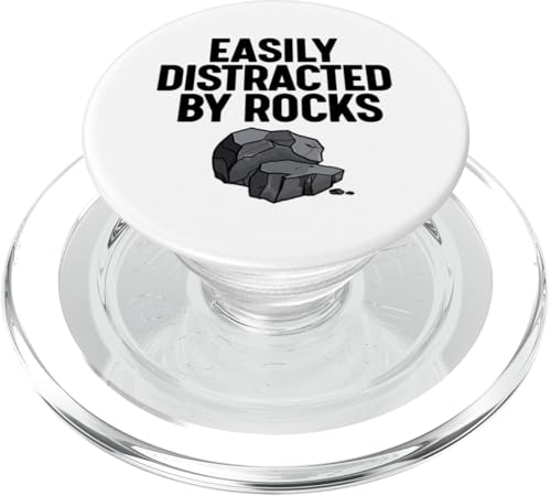 Leicht von Felsen abgelenkt PopSockets PopGrip für MagSafe Leicht von Felsen abgelenkt PopSockets PopGrip für MagSafe von Miftees Geology Tees
