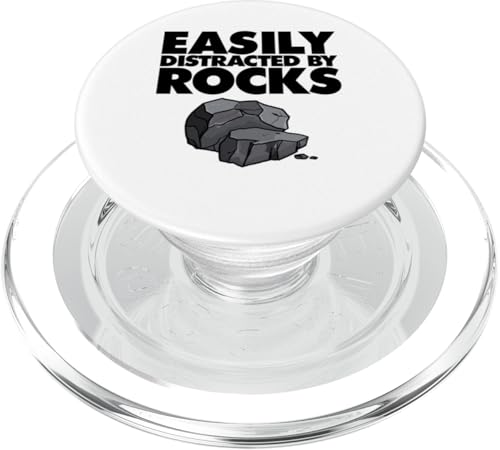 Leicht von Felsen abgelenkt PopSockets PopGrip für MagSafe Leicht von Felsen abgelenkt PopSockets PopGrip für MagSafe von Miftees Geology Tees