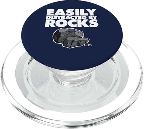 Leicht von Felsen abgelenkt PopSockets PopGrip für MagSafe Leicht von Felsen abgelenkt PopSockets PopGrip für MagSafe von Miftees Geology Tees