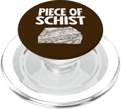 PIECE OF SCHIST PopSockets PopGrip für MagSafe PIECE OF SCHIST PopSockets PopGrip für MagSafe von Miftees Geology Tees
