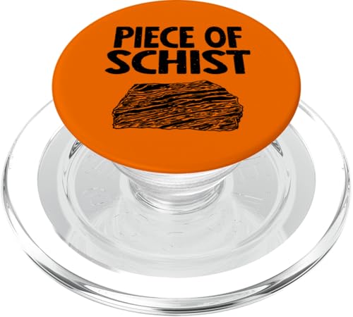 PIECE OF SCHIST PopSockets PopGrip für MagSafe PIECE OF SCHIST PopSockets PopGrip für MagSafe von Miftees Geology Tees