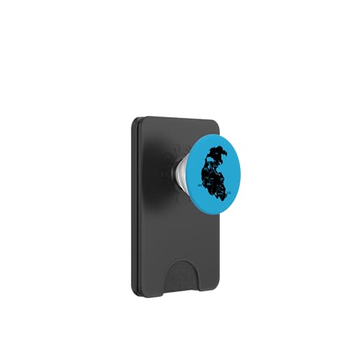 Pangea PopSockets PopWallet für MagSafe Pangea PopSockets PopWallet für MagSafe von Miftees Geology Tees