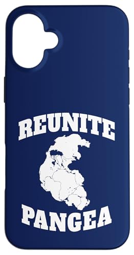 Reunite Pangea Hülle für iPhone 16 Plus von Miftees Geology Tees