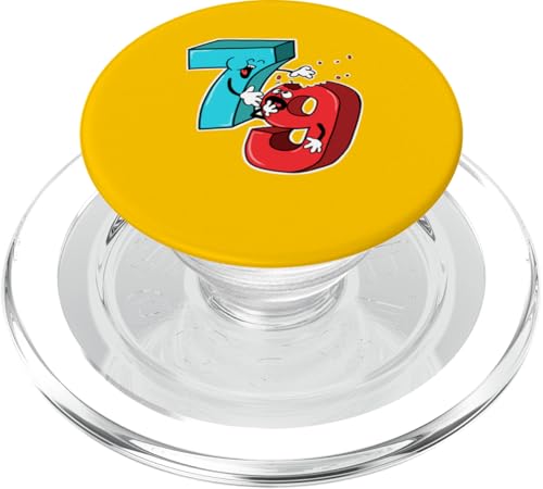 7 Ate 9 PopSockets PopGrip für MagSafe von Miftees Math Tees