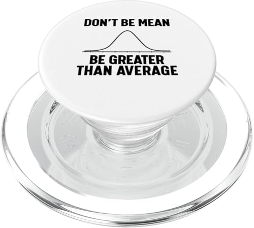 Don't be Mean PopSockets PopGrip für MagSafe von Miftees Math Tees