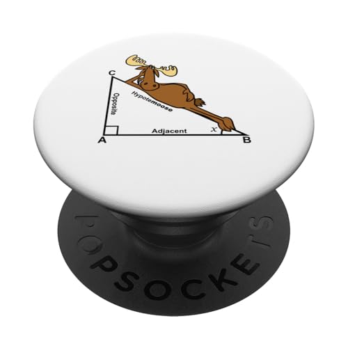 Geometry Adjacent Opposite HypoteMOOSE PopSockets Klebender PopGrip von Miftees Math Tees