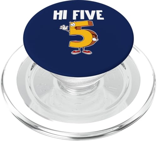 Hi Five PopSockets PopGrip für MagSafe von Miftees Math Tees