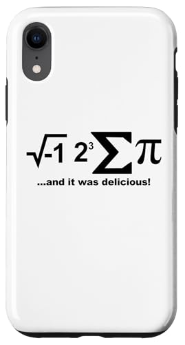 I Ate Some Pi And It Was Delicious Hülle für iPhone XR von Miftees Math Tees