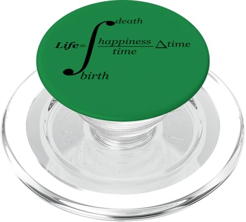 Lifespan Math PopSockets PopGrip für MagSafe Lifespan Math PopSockets PopGrip für MagSafe von Miftees Math Tees