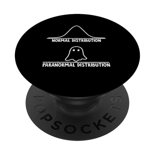 Normal Distribution Paranormal Distribution PopSockets Klebender PopGrip von Miftees Math Tees