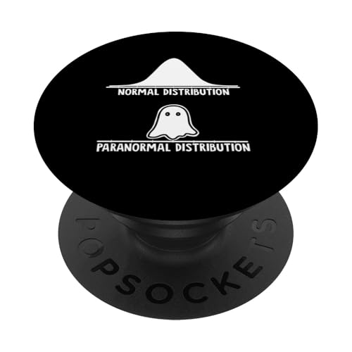 Normal Distribution Paranormal Distribution PopSockets Klebender PopGrip von Miftees Math Tees