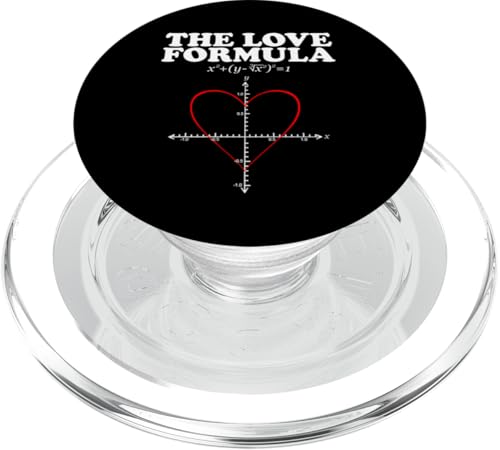 The Love Formula PopSockets PopGrip für MagSafe von Miftees Math Tees