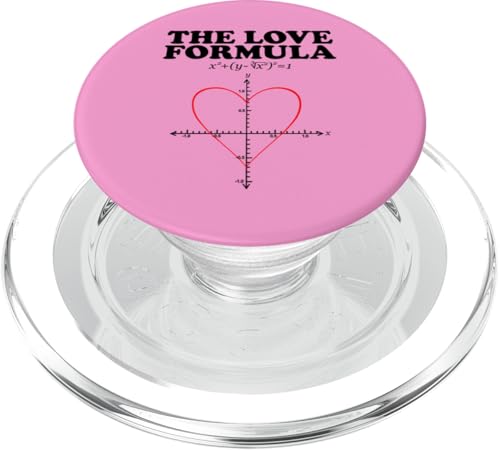 The Love Formula PopSockets PopGrip für MagSafe von Miftees Math Tees
