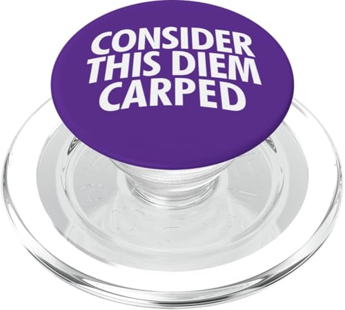 Betrachten Sie diesen Tag als ergriffen PopSockets PopGrip für MagSafe von Miftees Motivational Tees