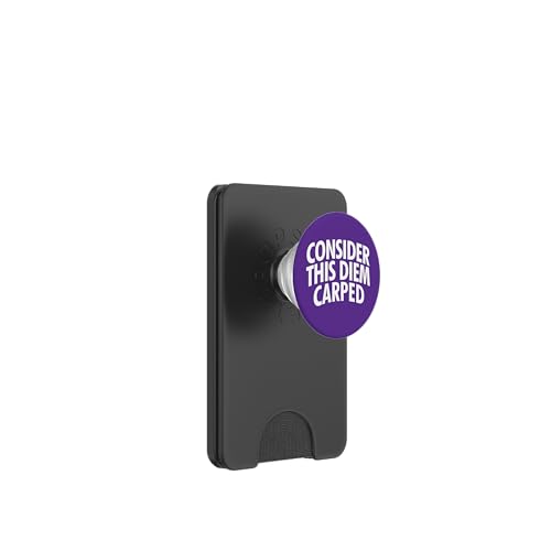 Betrachten Sie diesen Tag als ergriffen PopSockets PopWallet für MagSafe von Miftees Motivational Tees