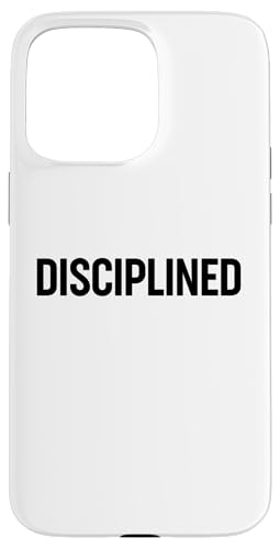 Diszipliniert Hülle für iPhone 15 Pro Max Diszipliniert Hülle für iPhone 15 Pro Max von Miftees Motivational Tees