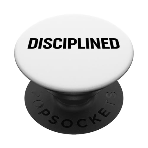 Diszipliniert PopSockets Klebender PopGrip Diszipliniert PopSockets Klebender PopGrip von Miftees Motivational Tees
