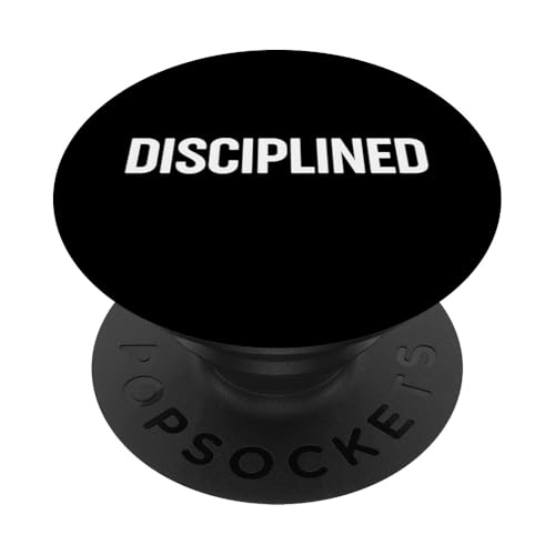 Diszipliniert PopSockets Klebender PopGrip von Miftees Motivational Tees