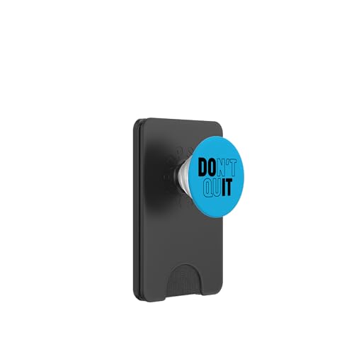 Don't Quit PopSockets PopWallet für MagSafe Don't Quit PopSockets PopWallet für MagSafe von Miftees Motivational Tees